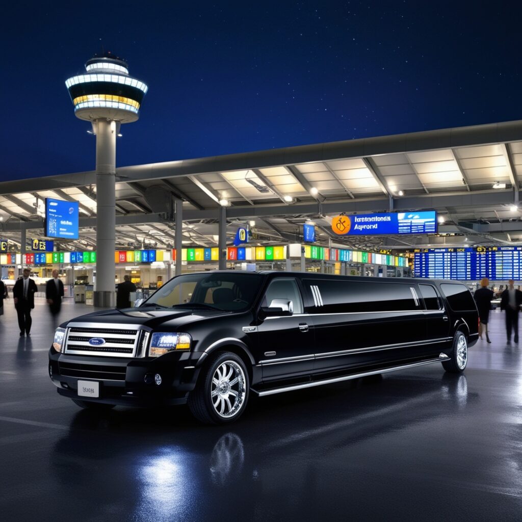 Elegant stretch limo service at Toronto Airport
