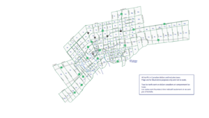 pearson toronto airport taxi and limo tariff map