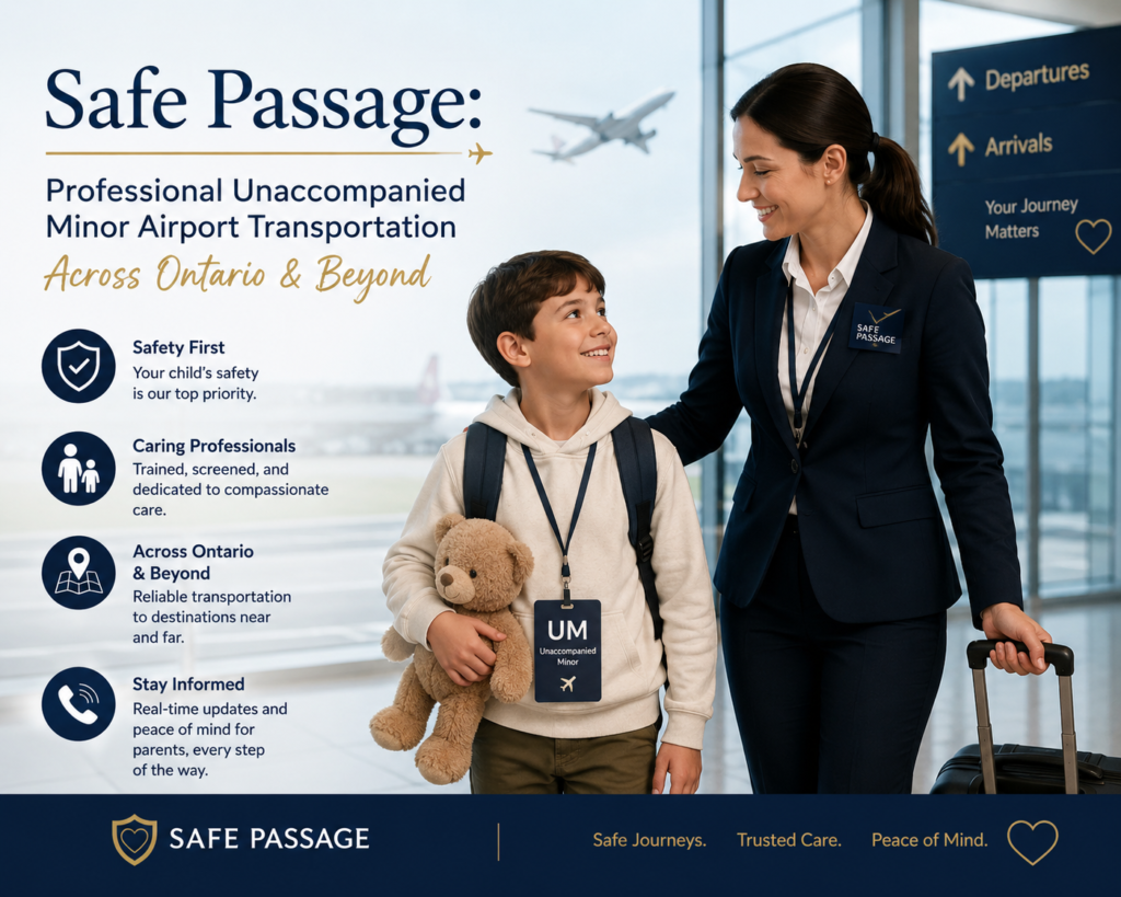 Unaccompanied Minor Pearson Airport Transportation