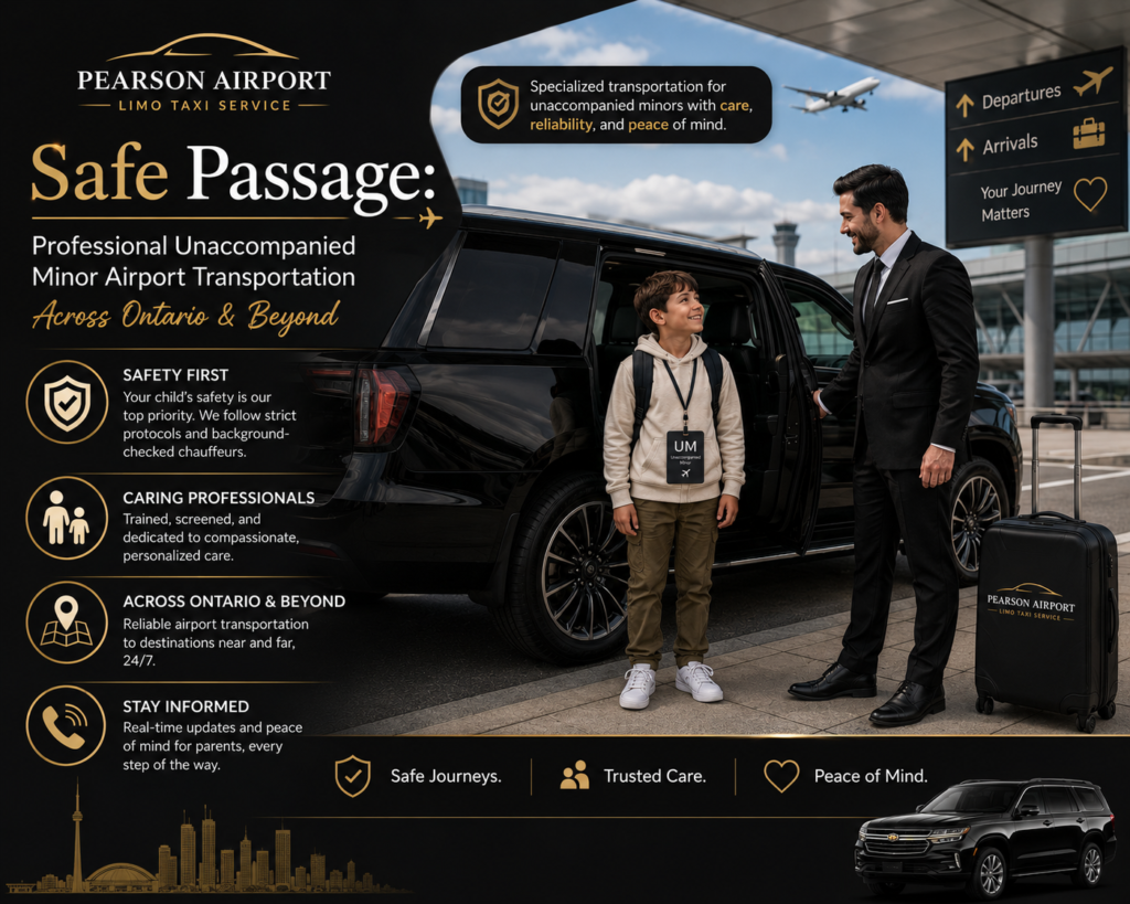 Airport transportation for unaccompanied minors