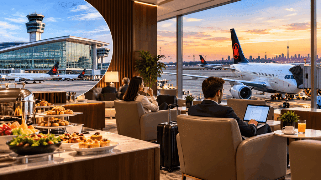 pearson airport maple leaf lounge